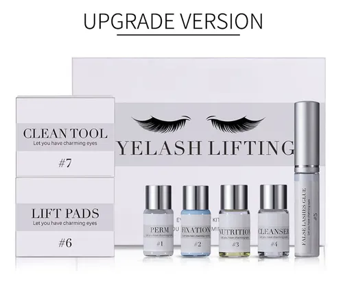 Kit De Permanente De Pestañas Lash Lift, Semipermanente, Riz