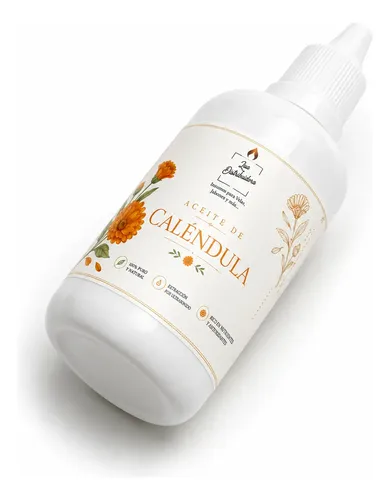 Aceite De Caléndula Natural 30cc Grado Cosmético