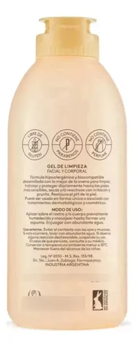 Aveno Gel De Limpieza Facial Y Corporal Aveno X 250 Grs.