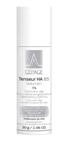 Cepage Tenseur Ha B5 Volumen Crema Antiedad X 30  Todo Tipo De Piel