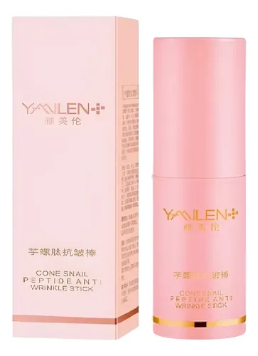 Bastón Hidratante Iluminador Coreano 3 Peptides Colágeno .