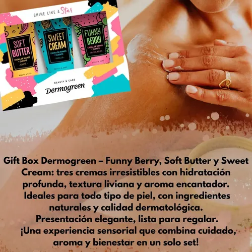 Crema Corporal Manos Dermogreen Gift Box X3 Hidratante Nutri – Suave