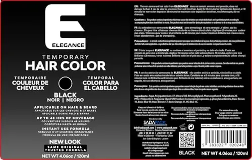 Tinte Semipermanente Para Cabello Elegance, Onza, 120 Ml, Te