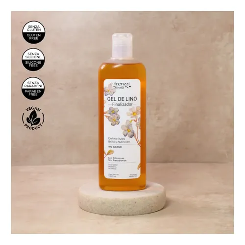 Frenzzi Gel Finalizador De Lino Define Rulos 350ml