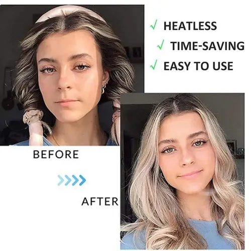H. Kit 17 Unidades Rulos Seda Accesorios Cabello Y Sueño *