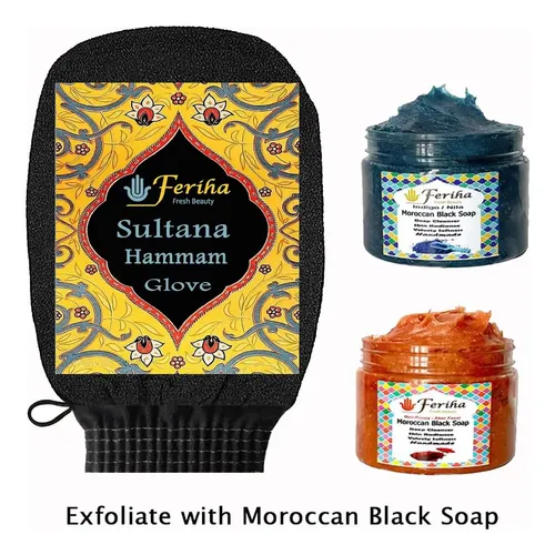 Guante Kessa Original De Sultana, Guante Exfoliante,