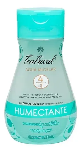 Teatrical Agua Micelar Humectante 600ml
