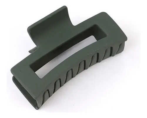 Broche De Pelo Mujer  Rectangular Opaca Tamaño 7,5cms
