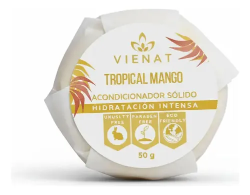 Acondicionador Solido, Hidratación Intensa 50 G Vienat