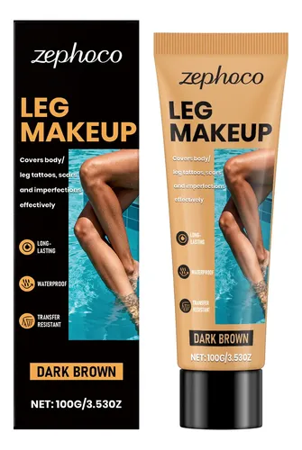 Funda Correctora Para Tatuajes De Color Marrón Oscuro