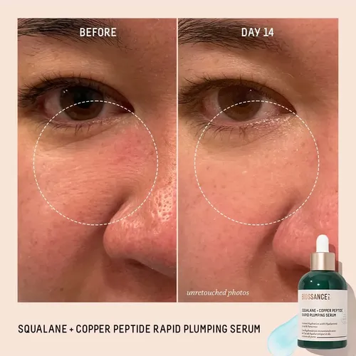 Sérum De Péptido De Cobre Biossance Squalane + 50 Ml Todo Tipo De Piel Día/noche