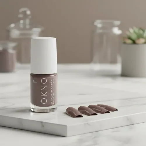 Ökno Esmalte Cremoso Gel Vegano Cruelty Free Hipolérgenico 057 Mood Color Chocolate