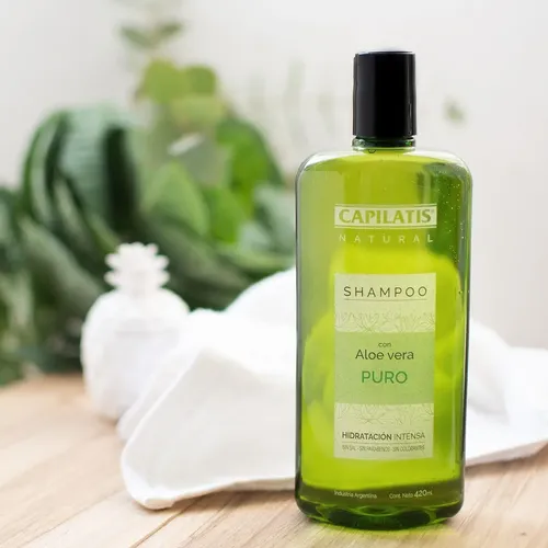 Shampoo Con Aloe Vera 100% Orgánico