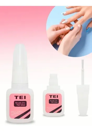 Pegamento Para Uñas Postizas Y Tips Nail Glue Tei, 10.gr