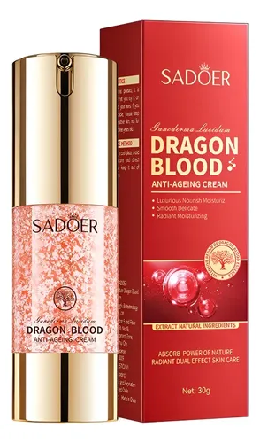 Crema Facial Sadoer Sangre De Dragón Hidratante Antiedad 30g Todo Tipo De Piel Día/noche