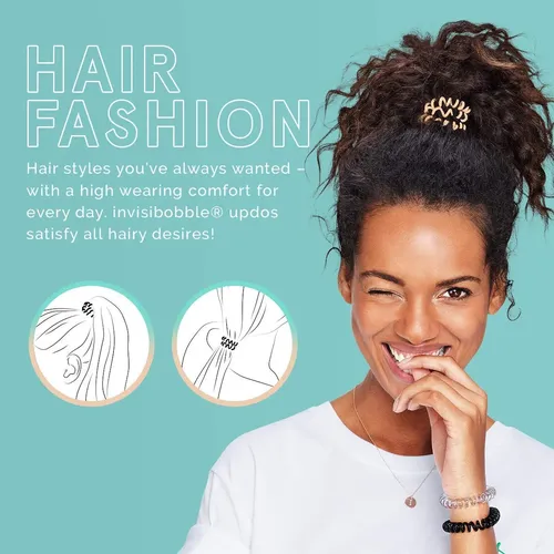 Cintas Para El Pelo Invisibobble Original Traceless Spiral M