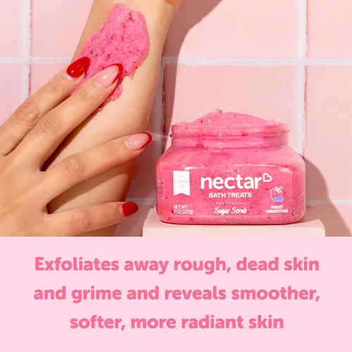 Exfoliante Corporal De Azúcar Nectar Bath Treats Fruit Smoot