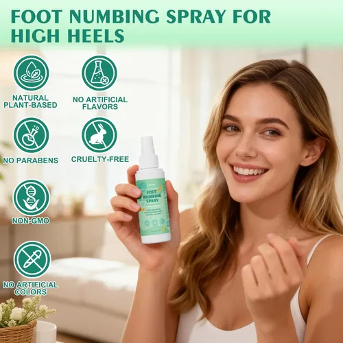 Heel Foot Care Spray For Women, Foot Numbing Spray For High