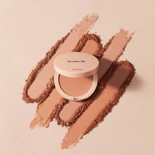 Bronceador Polvo Compacto Pupa Wonder Me Bronzer Tono Del Maquillaje 003 Medium Neutral