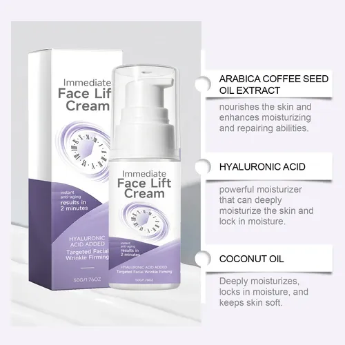 Crema Reafirmante Y Reafirmante De 2 Minutos, 50 G