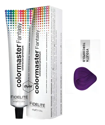 Tintura Fidelité Fantasy Colormaster Violeta Terciopelo