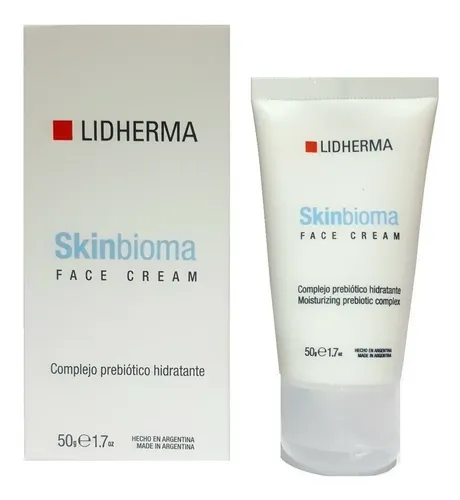 Skinbioma Face Cream Hidratante Reparadora Lidherma Momento de aplicación Día/Noche Tipo de piel Normal