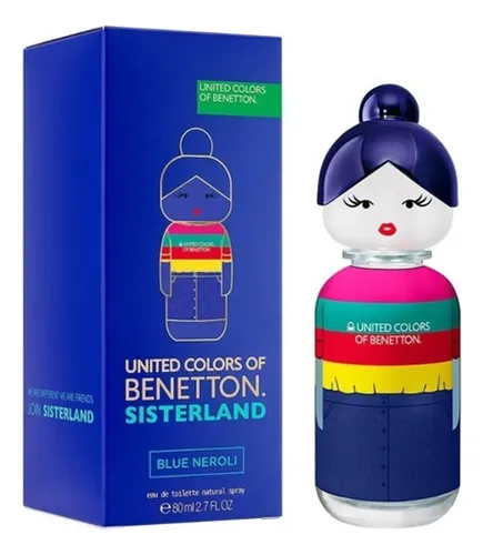 Perfume Importado Benetton Sisterland Blue Neroli X 80 Ml