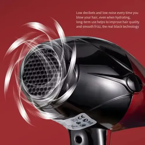 Secador De Pelo Om Profesional Frio Calor 1800w 2 Velocidade