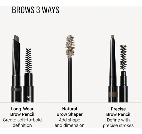 Lápiz De Cejas Bobbi Brown De Larga Duración Y Resistente