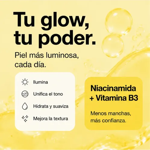 M* Sérum Iluminador Y Antigrasa Con Niacinamida 40 Ml *xl