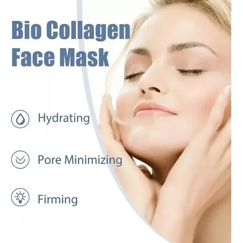 Para 8 Mascarillas Nocturnas Coreanas De Colágeno