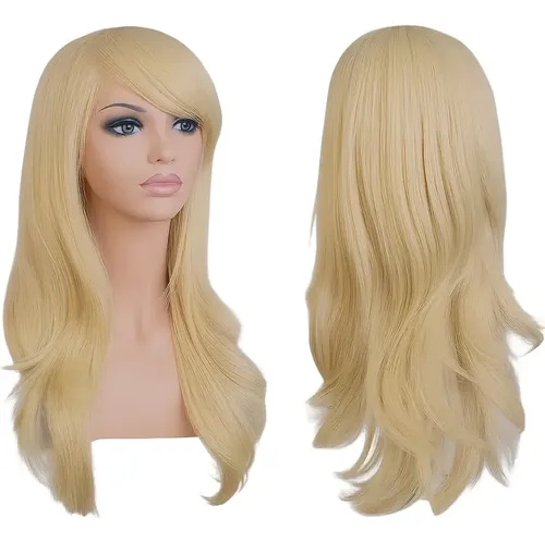 Pelucas 70cm Varios Tonos Simil Natural Ondas 05