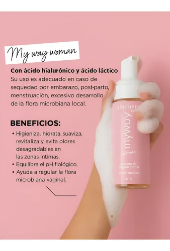 Higiene Mujer Intima Femenina Salud Cuidado Diario Sexitive