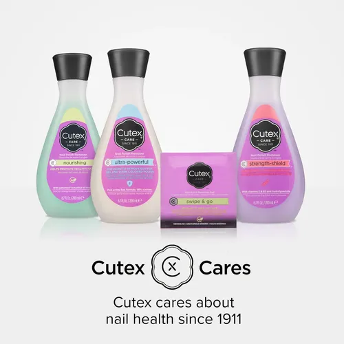 Cutex Removedor De Esmalte De Uñas Nutritivo, Deja