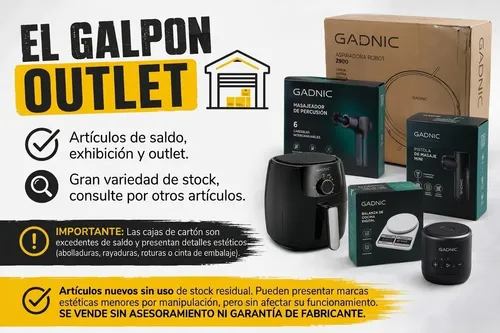 Depiladora Eléctrica Corporal Care Gadnic Recargable Outlet