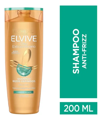 Shampoo Elvive Óleo Extraordinario para Cabello Seco x 200 ml