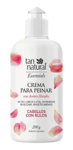 Tan Natural Crema De Peinar Con Aceites Florales X 200g Apto
