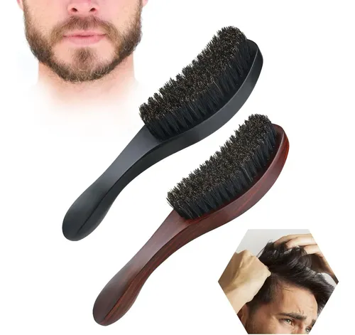 Cepillo Para Cabello De Hombre Con Cerdas De Cerdo