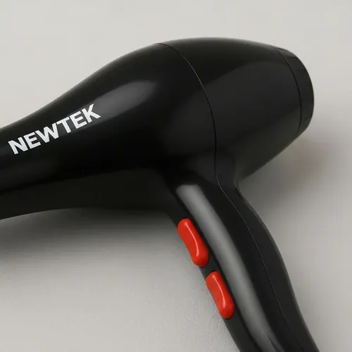 Secadores de pelo cabello 2 velocidades color negro Newtek 2801