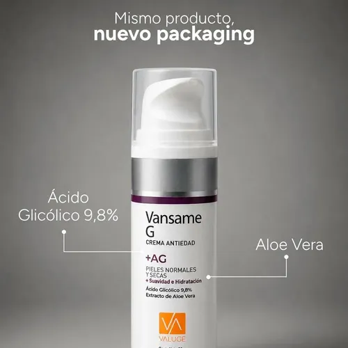 Vansame G Crema Antiedad Piel Normal A Seca X 50 Gramos Madura Noche