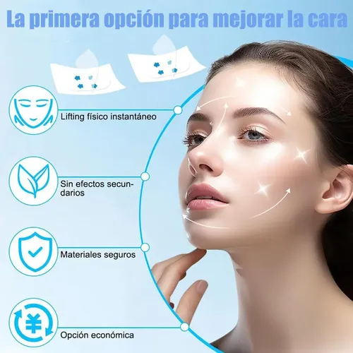 120 Piezas Face Lift Tape Para Rostro – Cintas Elásticas
