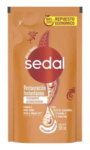 Acondicionador Sedal Restauración Instantánea 300 Ml
