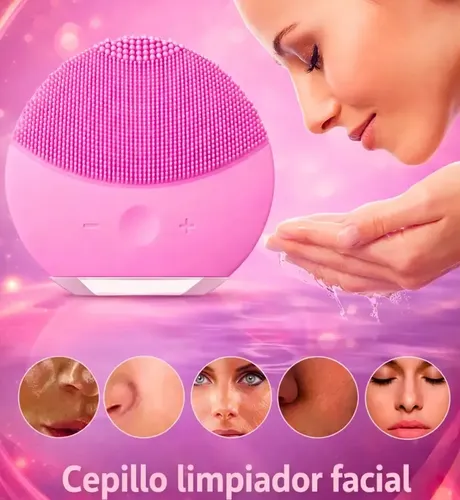 Limpiador Masajeador Facial Recargable Usb Regulador Intensi