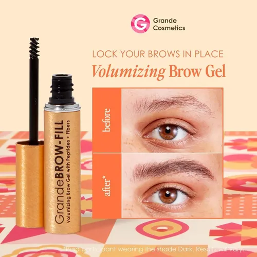 Gel Para Cejas Grandebrow-fill 5 Ebony Grande Cosmetics