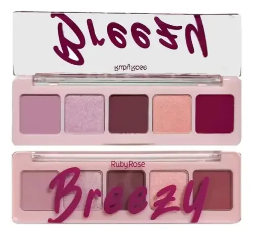 Paleta 5 Sombras Ruby Rose Overland Heated Breezy O Flood