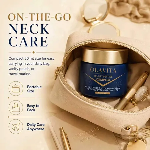 Crema Antiedad Para Cuello Con Peptidos Para Piel Suave Fragrance-free