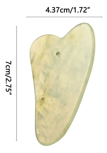 Herramienta De Masaje Facial Gua Sha, Piedra China Xiuyan Pa