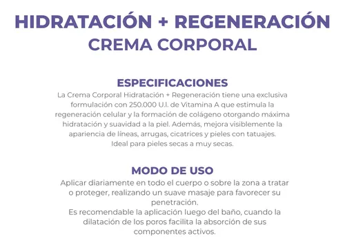 Emulsión Corporal Dermaglós Regeneración Intensiva 100g