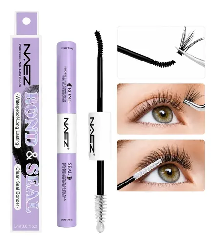Kit Extension De Pestañas 20d/30d Pegamento Sellador Pinza