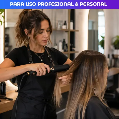 Planchita De Pelo Profesional Alisado Regulable Pro Ceramica